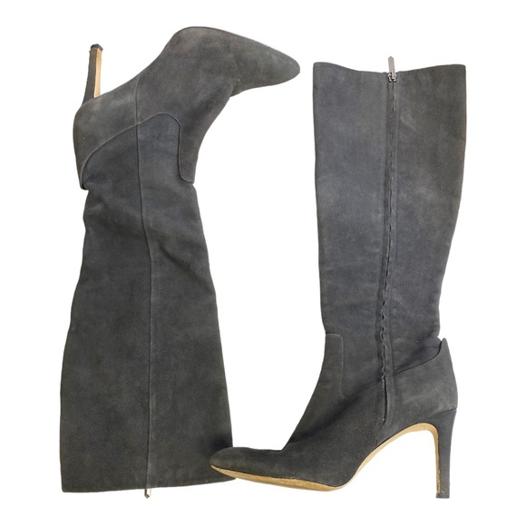 Sam Edelman Olencia Tall Knee Boots Gray 9.5 - Picture 6 of 16